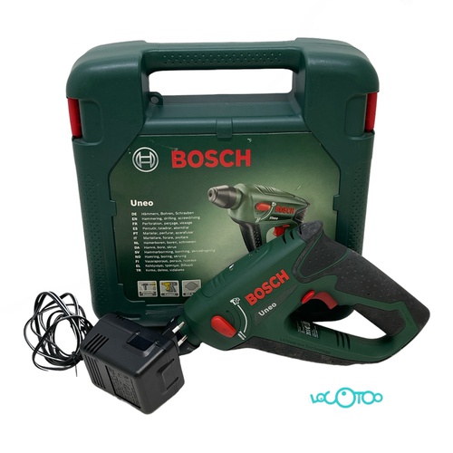 TALADRO BATERIA BOSCH VERDE UNEO 14,4 V Rev