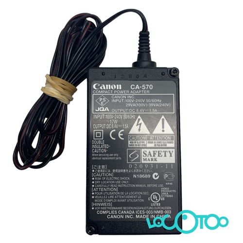 VIDEOCAMARA DIGITAL CANON MV600