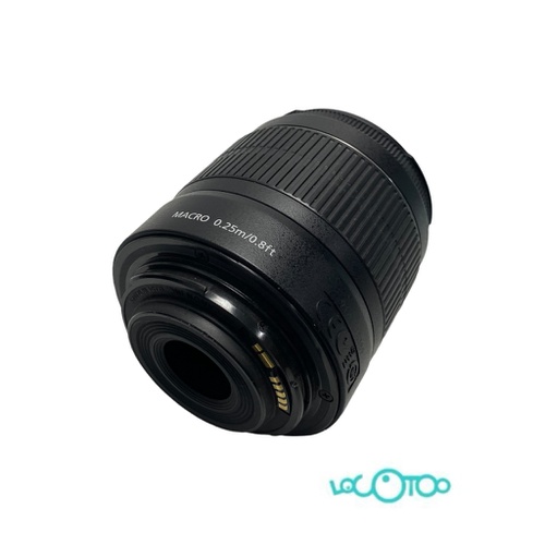 Objetivo CANON EFS 18-55MM-MACRO 0.25M/0.8F