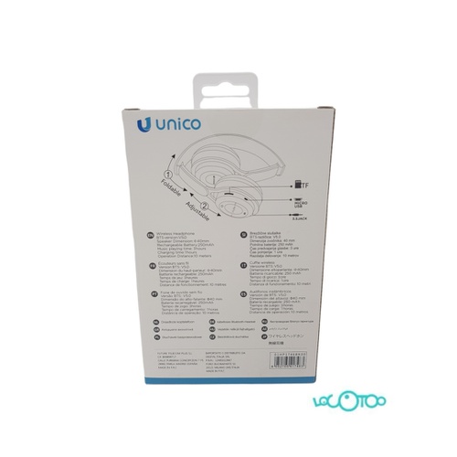 Auricular Bluetooth UNICO HP1746 Diadema