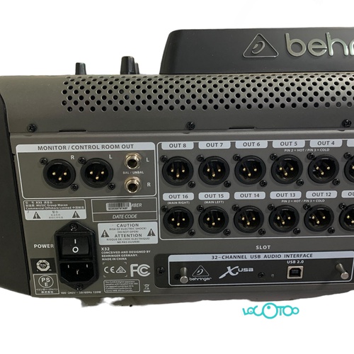 Mesa De Sonido BEHRINGER X32 USB Efectos MI