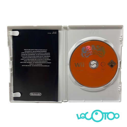 CRASH GUERRA AL COCO MANIACO WII