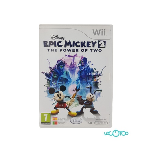 Videojuego NINTENDO WII DISNEY EPIC MICKEY 