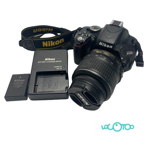 Cámara Réflex NIKON D5100 18-55 mm 16 MPX S