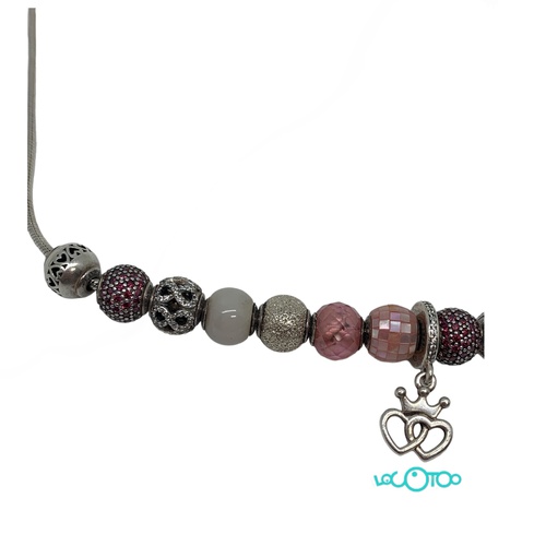 Cadena Plata PANDORA CADENA PANDORA CON CHA