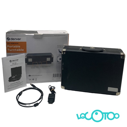Giradiscos HIFI DENVER VPL-120 45 RPM Salid