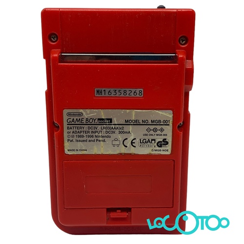 Consola Portátil NINTENDO GAMEBOY POCKET GA