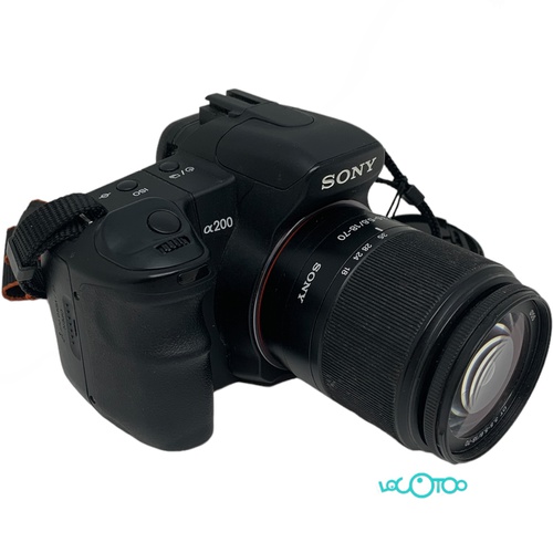 Cámara Réflex SONY A200 18-70 mm Con Objeti