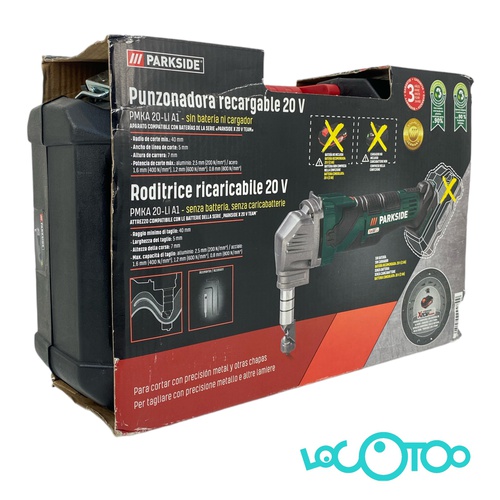 PUNZONADORA PARKSIDE X 20 V TEAM