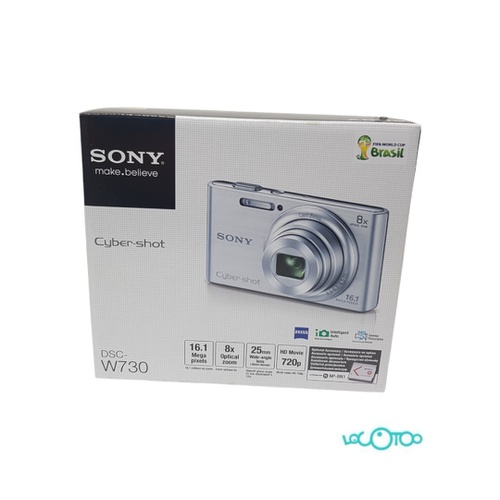 Cámara Compacta SONY DSC-W730 16,1 MPX 8 X 