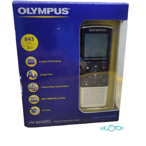 GRABADORA OLYMPUS VN-8600PC