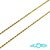 Cadena Oro 70 cm