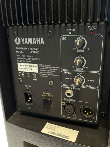 Monitor Estudio YAMAHA MSR400