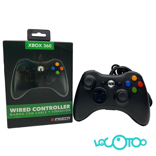 Mando Consola INDECA WIRED CONTROLLER Xbox 