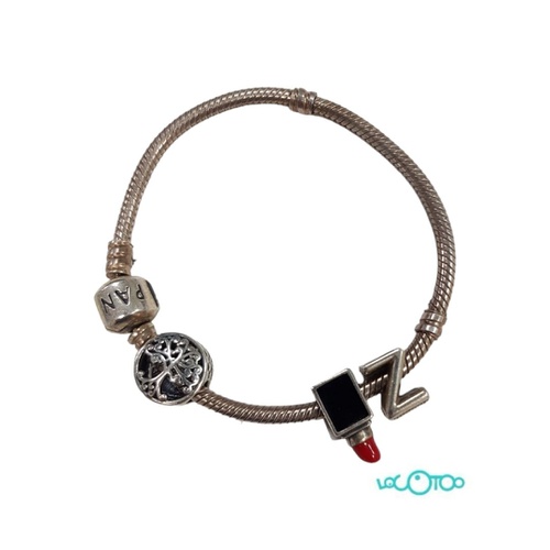 BISUTERIA PANDORA PULSERA + 3 CHARMS