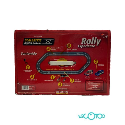 Juguetes Varios SCALEXTRIC RALLY EXPERIENCE