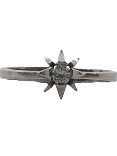 Anillo Oro 18K Talla 13 17 mm