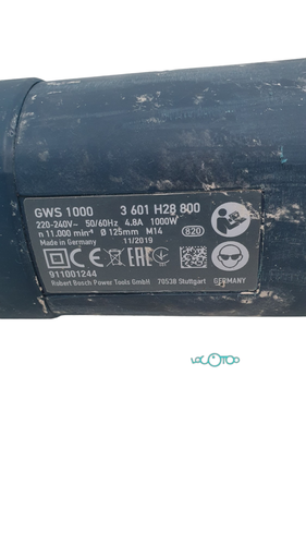 Amoladora Eléctrica BOSCH GWS 1000 115 mm 1