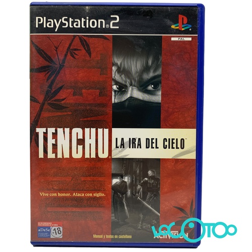 TENCHU FATAL SHADOWS PS2
