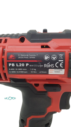 TALADRO BATERIA STAYER PB L20P 18V