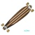 MONOPATIN LONGBOARD PINTAIL SURF RED
