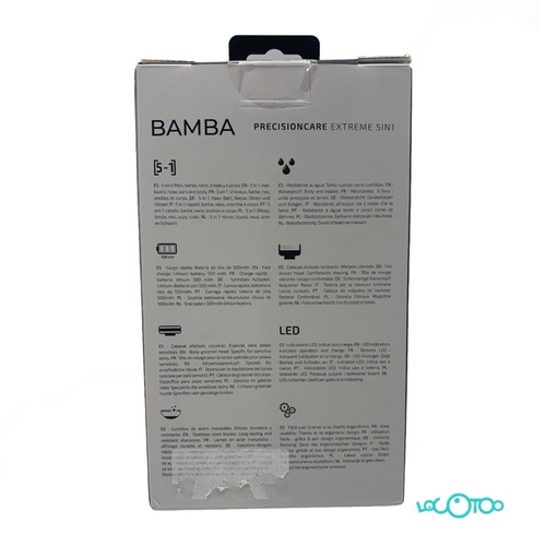 MAQUINA DE AFEITAR CECOTEC BAMBA PRECISIONC