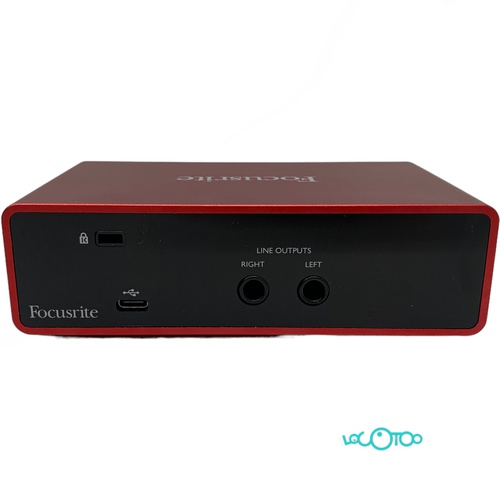 TARJETA DE SONIDO FOCUSRITE SCARLETT SOLO