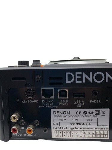 Controlador Sonido DENON DN-S1200 USB Panta