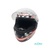 CASCO SHARK NEGRO ROJO