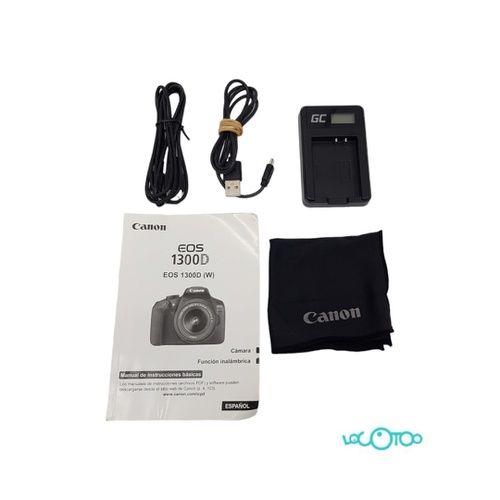 CAMARA REFLEX CANON EOS 1300D 18 MPX