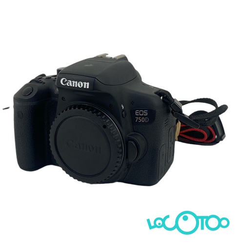 CAMARA REFLEX CANON EOS 750D (SOLO CUERPO)