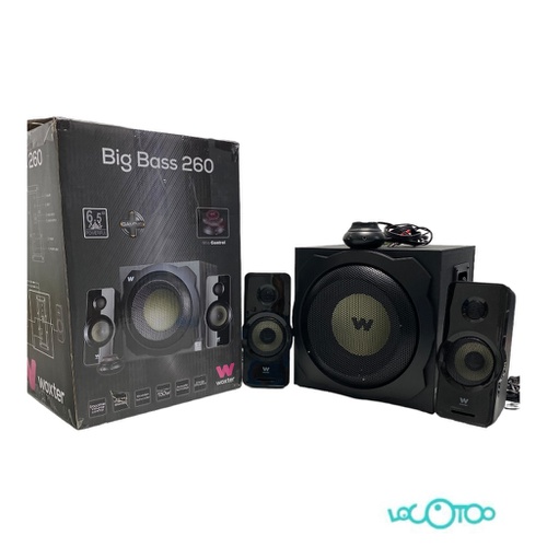 Altavoces WOXTER BIG BASS 260 260 W 2 Altav