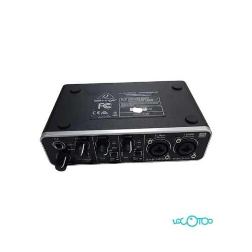 Tarjeta De Sonido BEHRINGER U-PHORIA UMC202