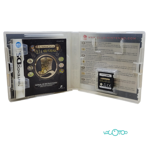  NINTENDO DS EL PROFESOR LAYTON Y LA VILLA 