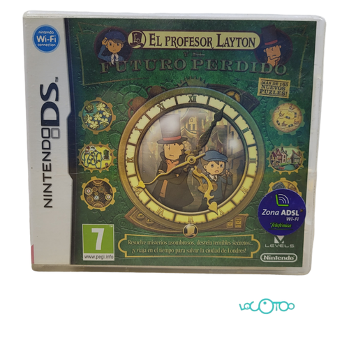  NINTENDO DS EL PROFESOR LAYTON Y EL FUTURO