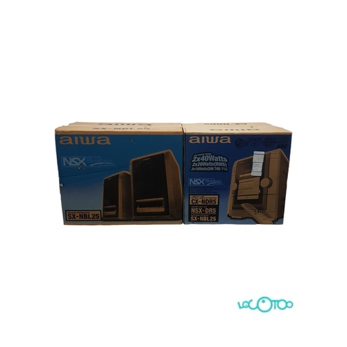 CADENA HIFI AIWA CX-NDR5 + SX NBL25 CD
