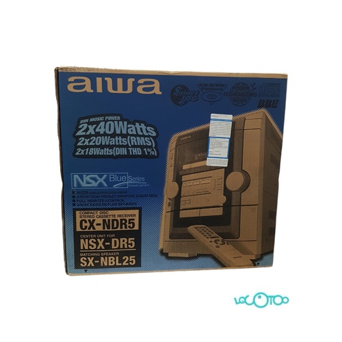 CADENA HIFI AIWA CX-NDR5 + SX NBL25 CD