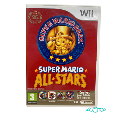 Videojuego NINTENDO WII SUPER MARIO ALL STA