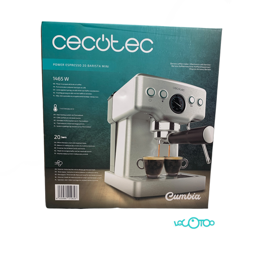 Cafetera Expreso CECOTEC CUMBIA POWER ESPRE