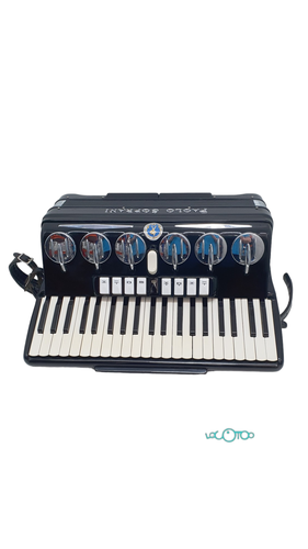 Acordeón PAOLO SOPRANI 120 BAJOS 120 Bajos
