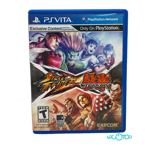 Videojuego JUEGO PSVITA STREET FIGHTER X TE