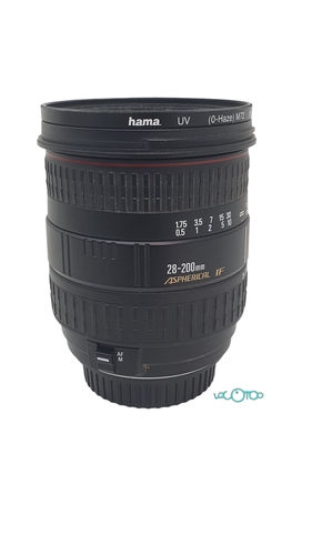 OBJETIVO SIGMA ZOOM 28-200MM 1:3.5-5.6 DL H