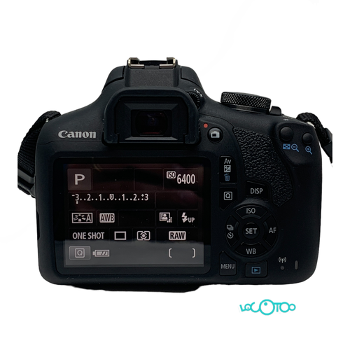 Cámara Réflex CANON EOS 2000D 18-55 mm 24.2