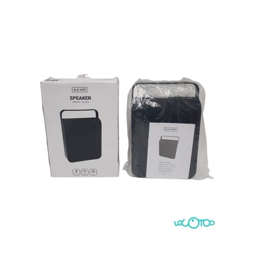 Altavoz Portátil ALE-HOP NEGRO Bluetooth