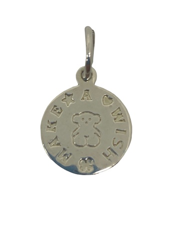 Bisutería TOUS MEDALLA PLATA