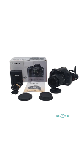 CAMARA REFLEX CANON EOS 450D + EF-S 18-55MM