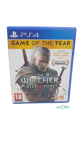 Videojuego SONY PS4 THE WITCHER 3 WILD HUNT
