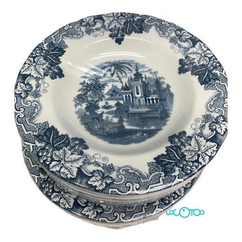 VAJILLA LA CARTUJA DE SEVILLA 20 PIEZAS