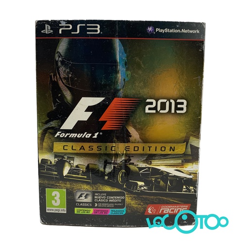 Videojuego SONY PS3 F1 2013