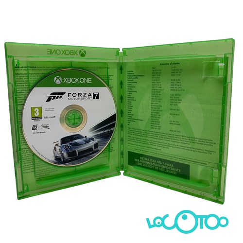 FORZA 7 MOTORSPORT XBOX ONE